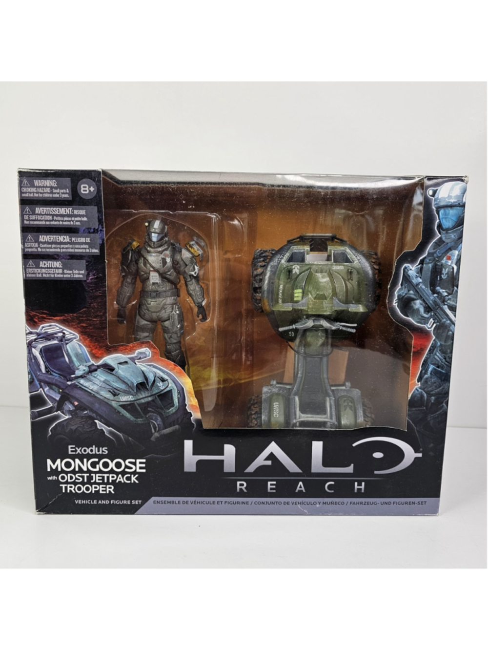 Halo Reach ODST Jetpack Trooper With Mongoose McFarlane Toys Possibly SEALED?